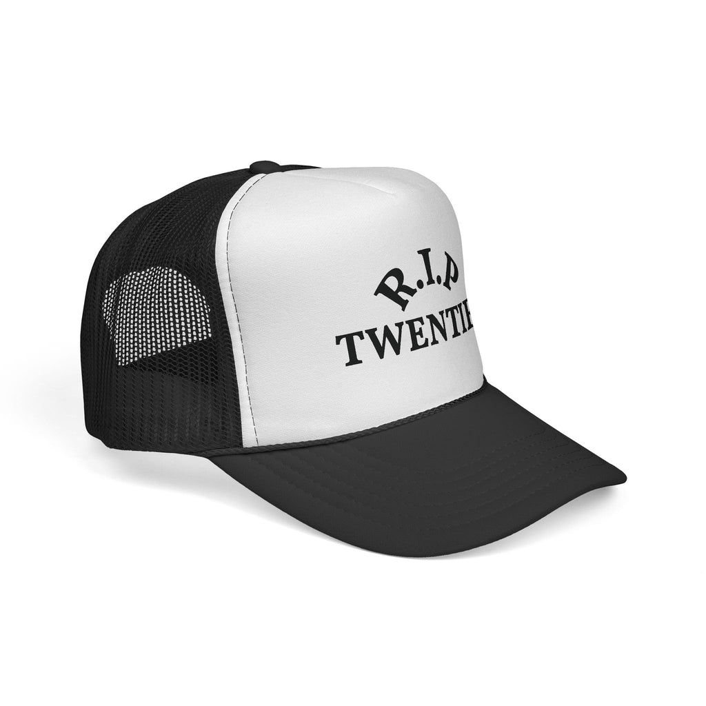 Trucker Cap — "R.I.P. Twenties" Funny Millennial Birthday Hat
